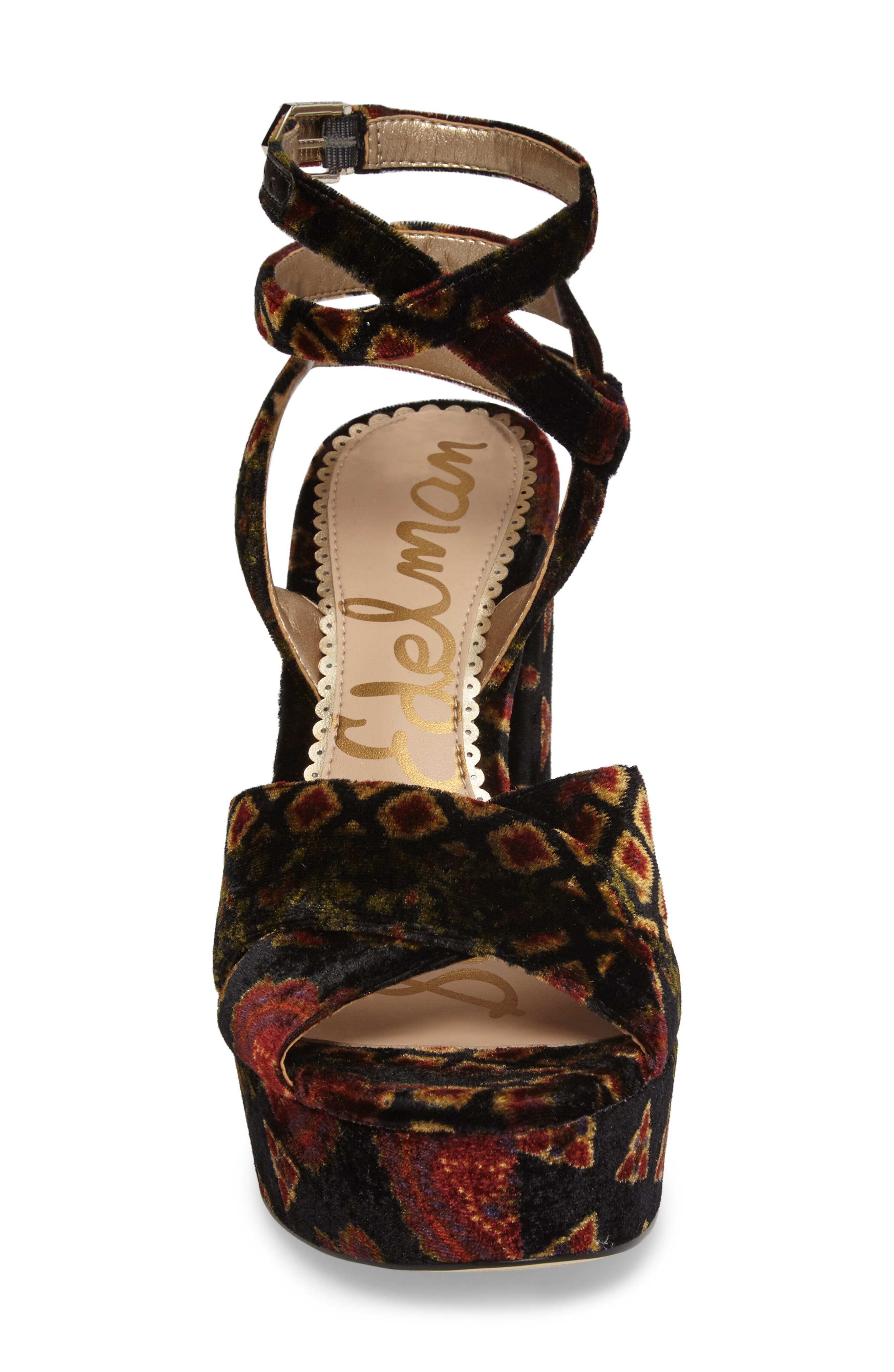 Mara Sandal, Alternate, color, BLACK MULTI