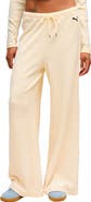 PUMA ESS Ribbed Wide Leg Pants