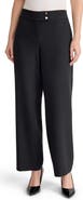 KASPER Extended Tab Wide Leg Trousers