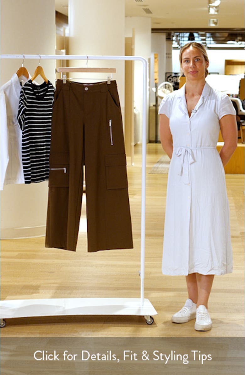 Wide Leg Cargo Pants, sales video thumbnail