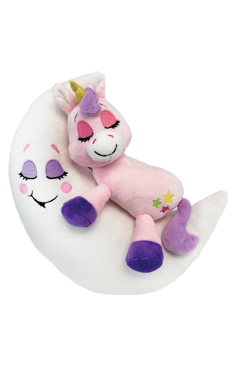 Happpy Nappers Lullabrites Lullabrites Moon Pet Unicorn Plush, Main, color, Multicolored