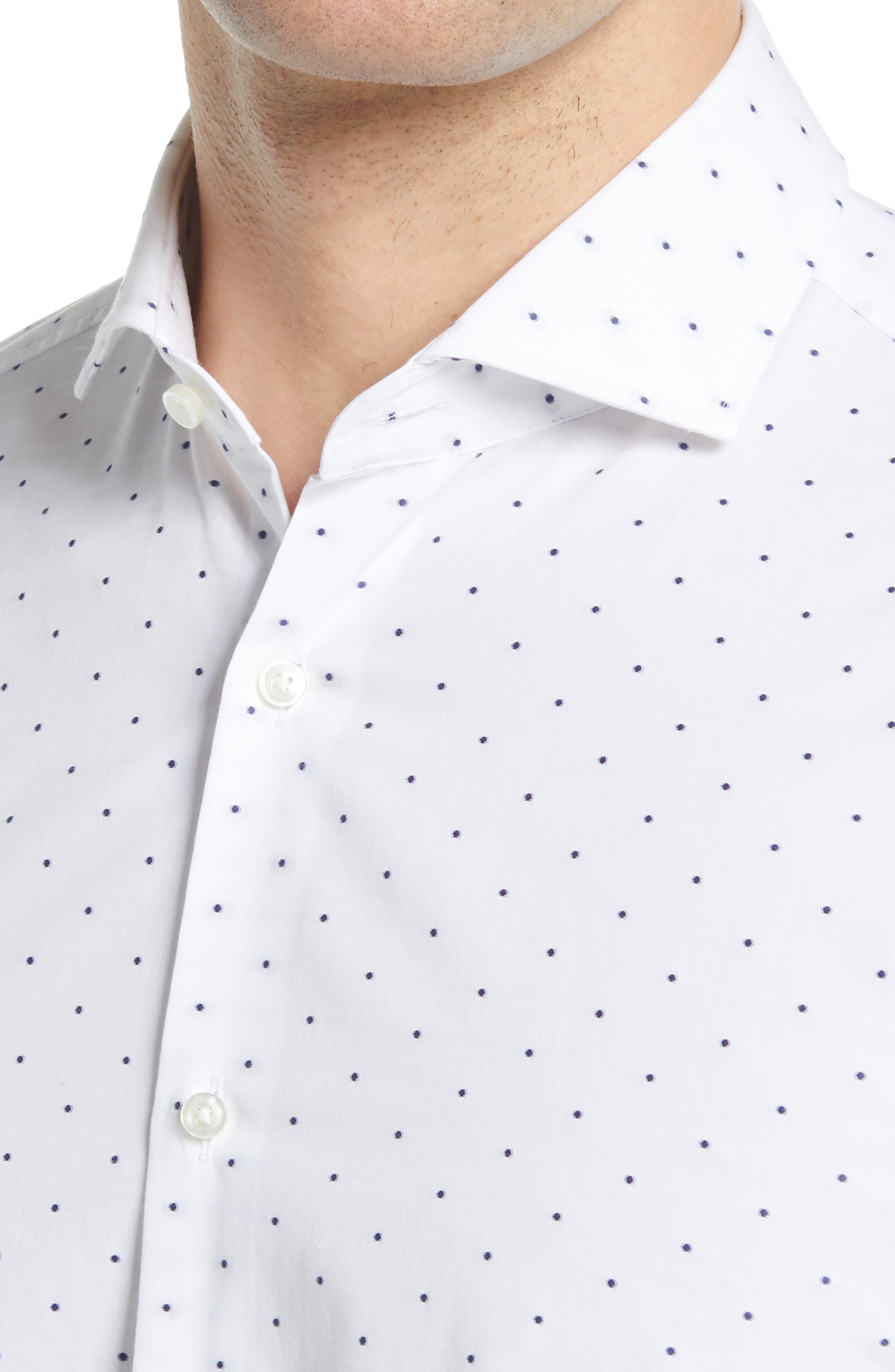 BOSS Jason Slim Fit Fil Coupé Dress Shirt (Men) | Nordstromrack