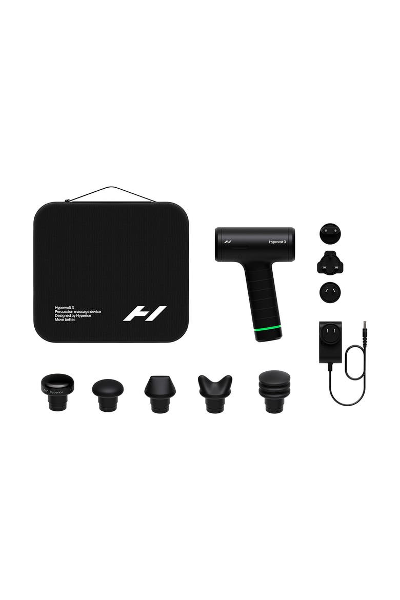 Hypervolt 3 Percussion Massage Device, Alternate, color, BLACK