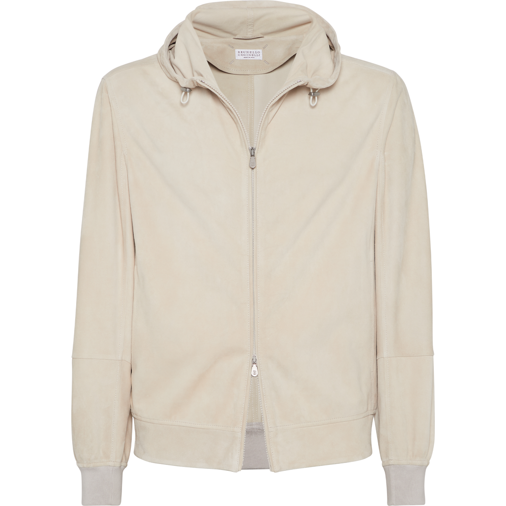 Brunello Cucinelli Sweatshirt With Hood And Zipper