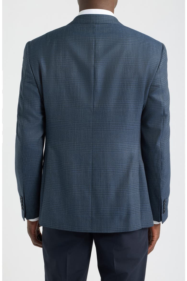 Virgin Wool Blend Sport Coat, Alternate, color, BLUE GREY