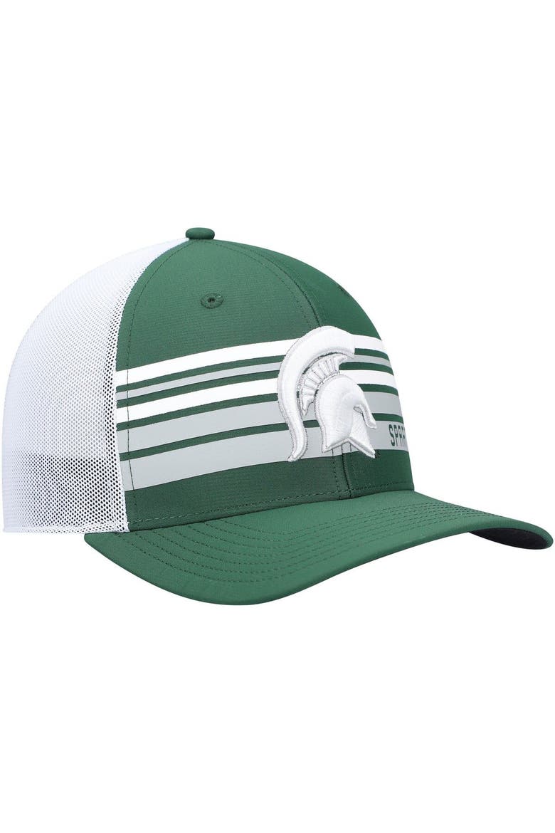 Men's '47 Green Michigan State Spartans Altitude Trucker Snapback Hat, Alternate, color, Green