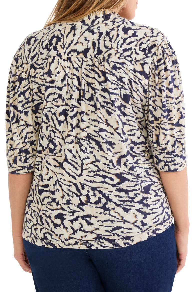 Contrast Print Top, Alternate, color, NEUTRAL MULTI