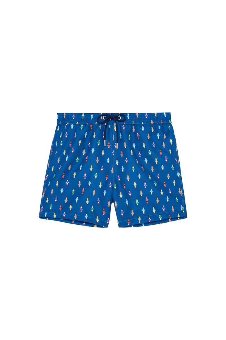 Calcio Beach Boxer, Main, color, Navy Print