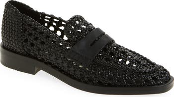 Alexa Woven Penny Loafer