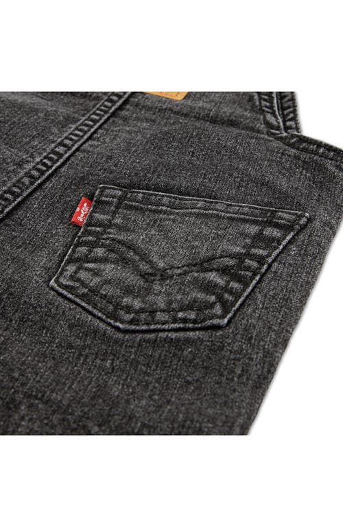 Levi's Denim Overalls In Black