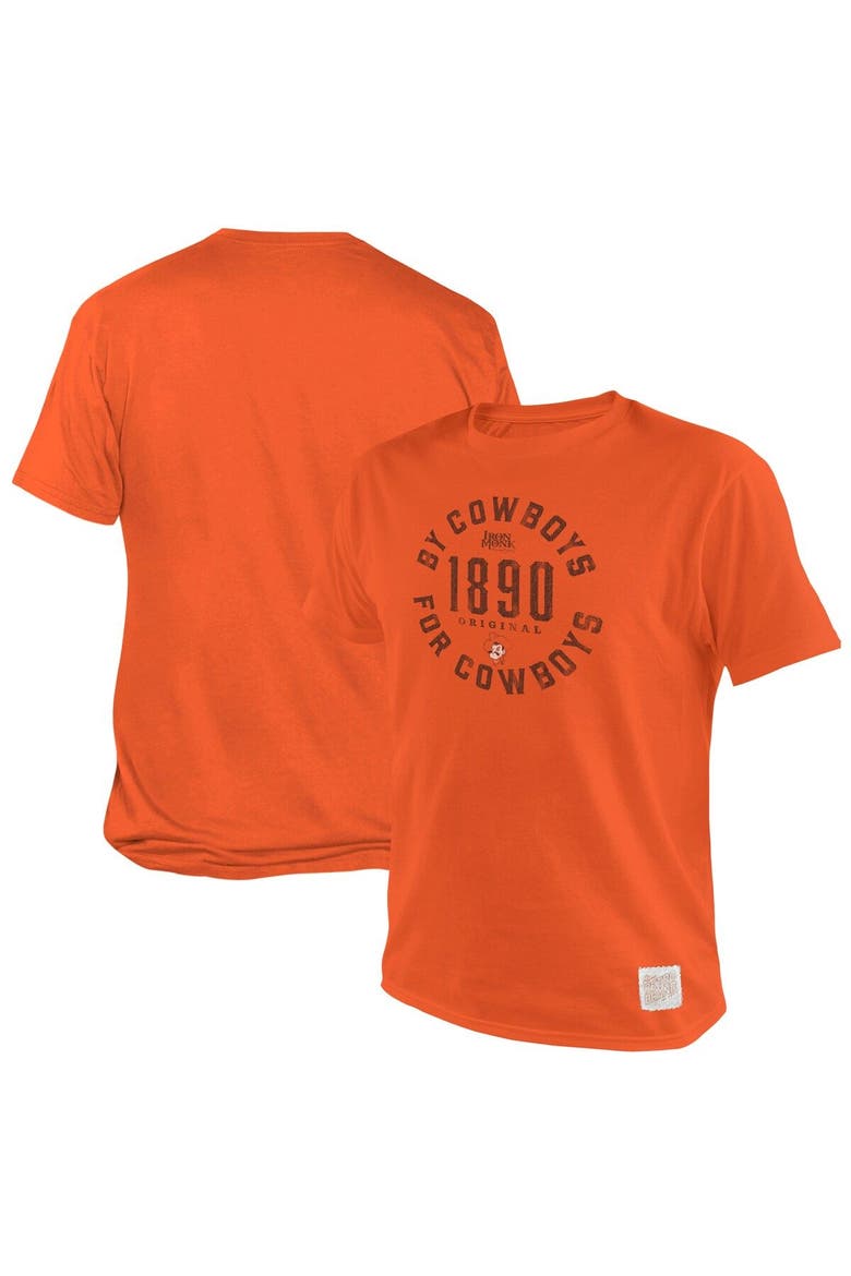 Men's Original Retro Brand Orange Oklahoma State Cowboys 1890 Original By Cowboys For Cowboys T-Shirt, Main, color, Orange