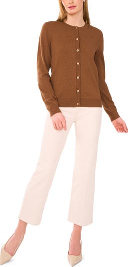 Crewneck Cardigan