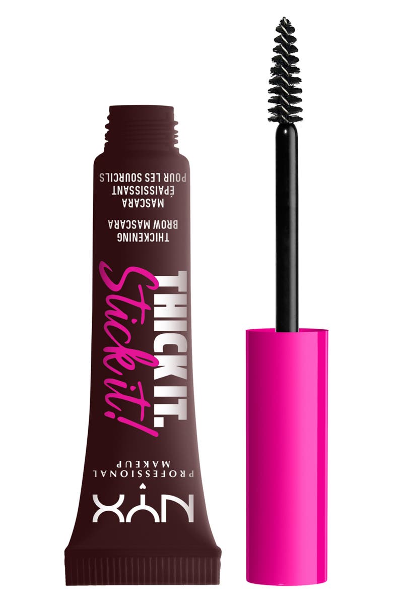 NYX PROFESSIONAL MAKEUP Thick It Stick It Brow Mascara, Main, color, 