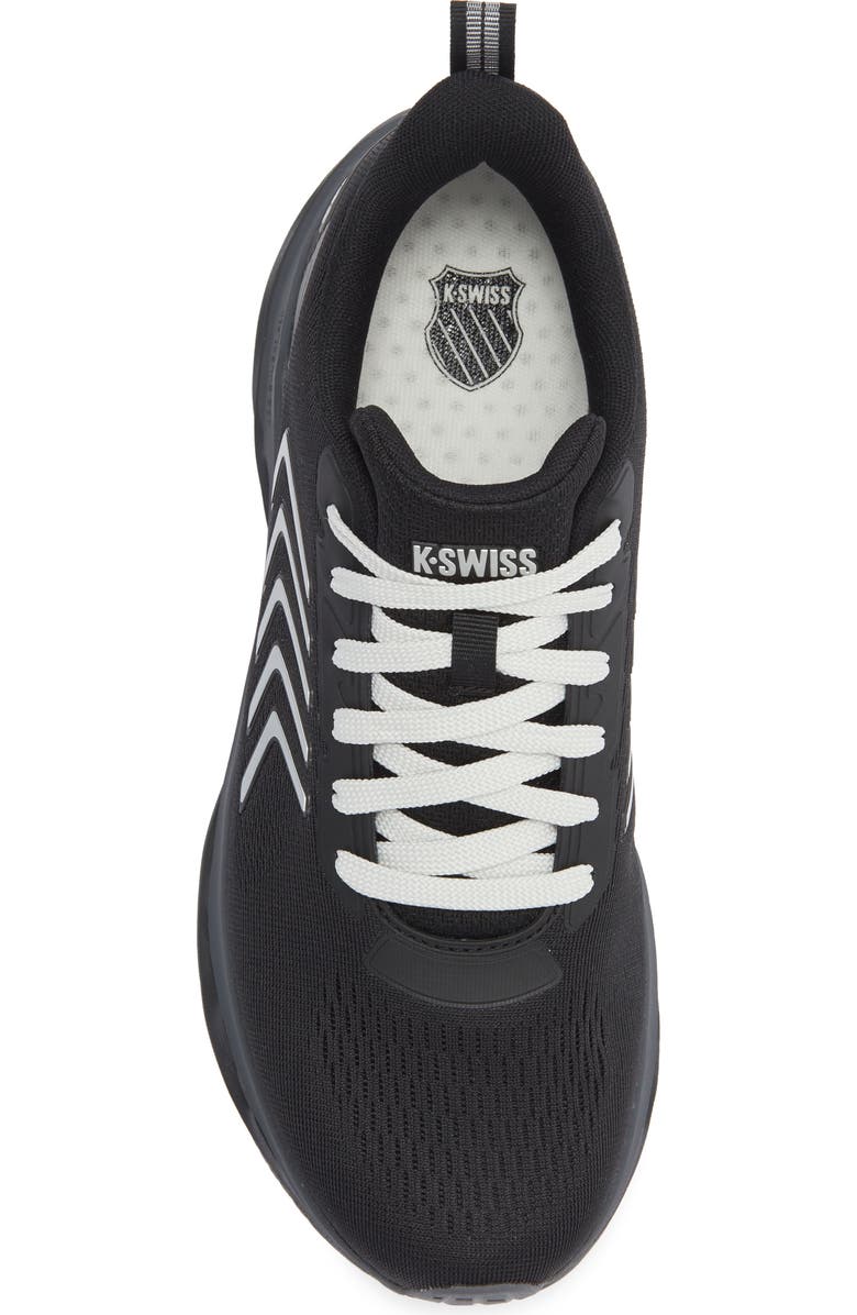 K-Swiss Melrose Tubes Lite Sneaker, Alternate, color, Black/ Silver