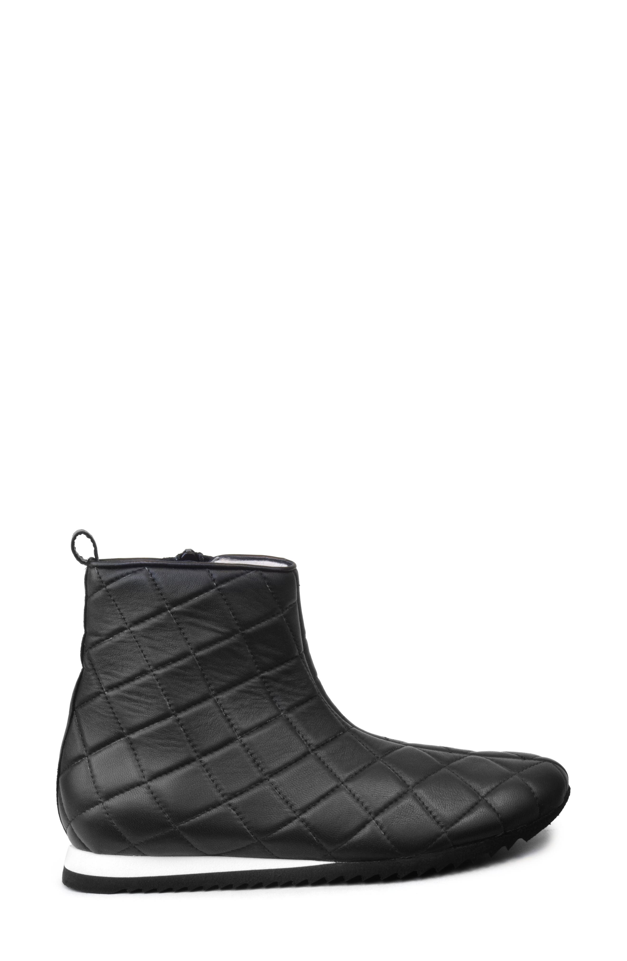 Amalfi by Rangoni Renata Bootie, Alternate, color, Black Parmasoft Leather
