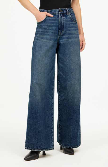Madewell High Waist Superwide Leg Jeans