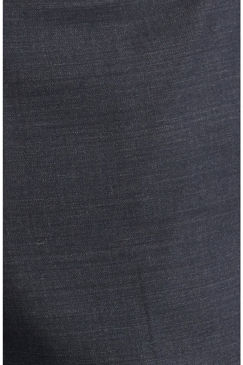 Slim Fit Flat Front Charcoal Grey Wool Dress Pants, Alternate, color, CHARCOAL