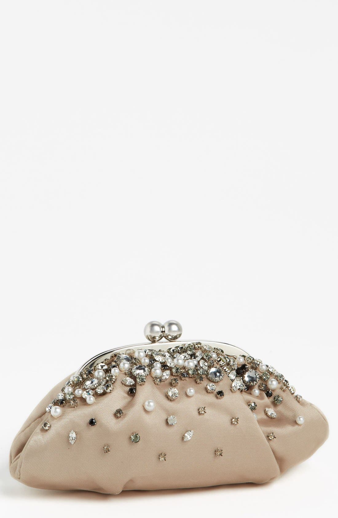 Menbur 'Vintage Bride' Clutch, Main, color, 