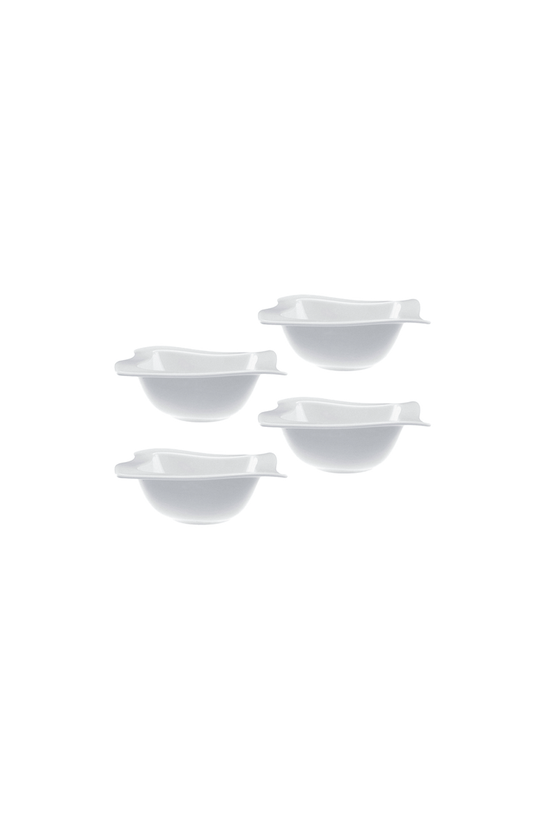 NewWave Bowls Set of 4, Main, color, white