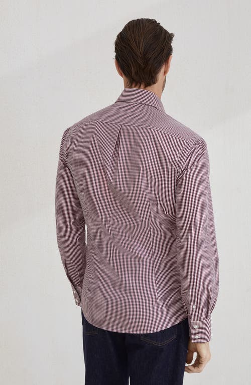 Brunello Cucinelli Gingham-pattern Shirt