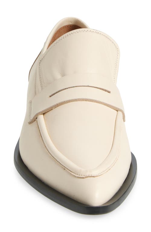 Atp Atelier Montazzoli Penny Loafer In Linen