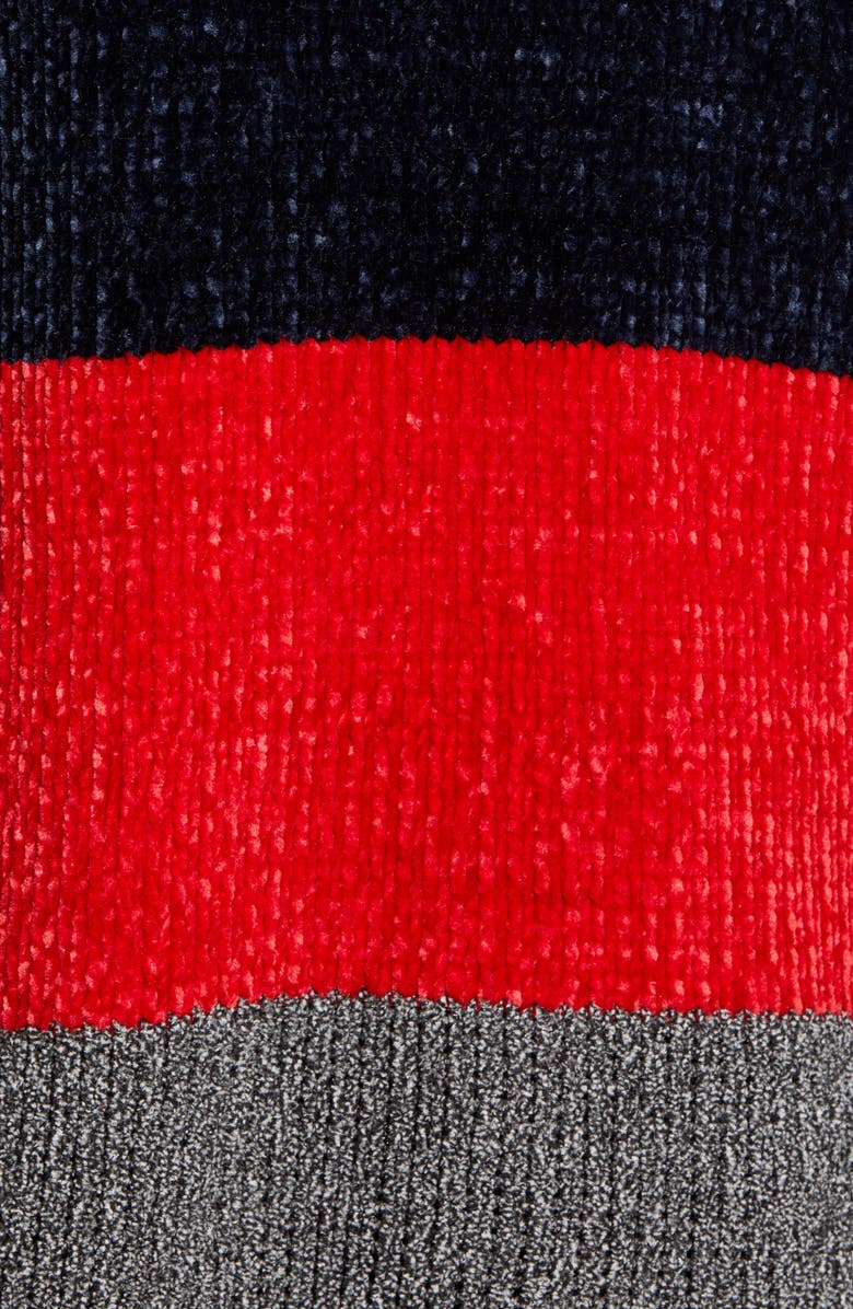 Cotton Emporium Stripe Chenille Sweater, Alternate, color,