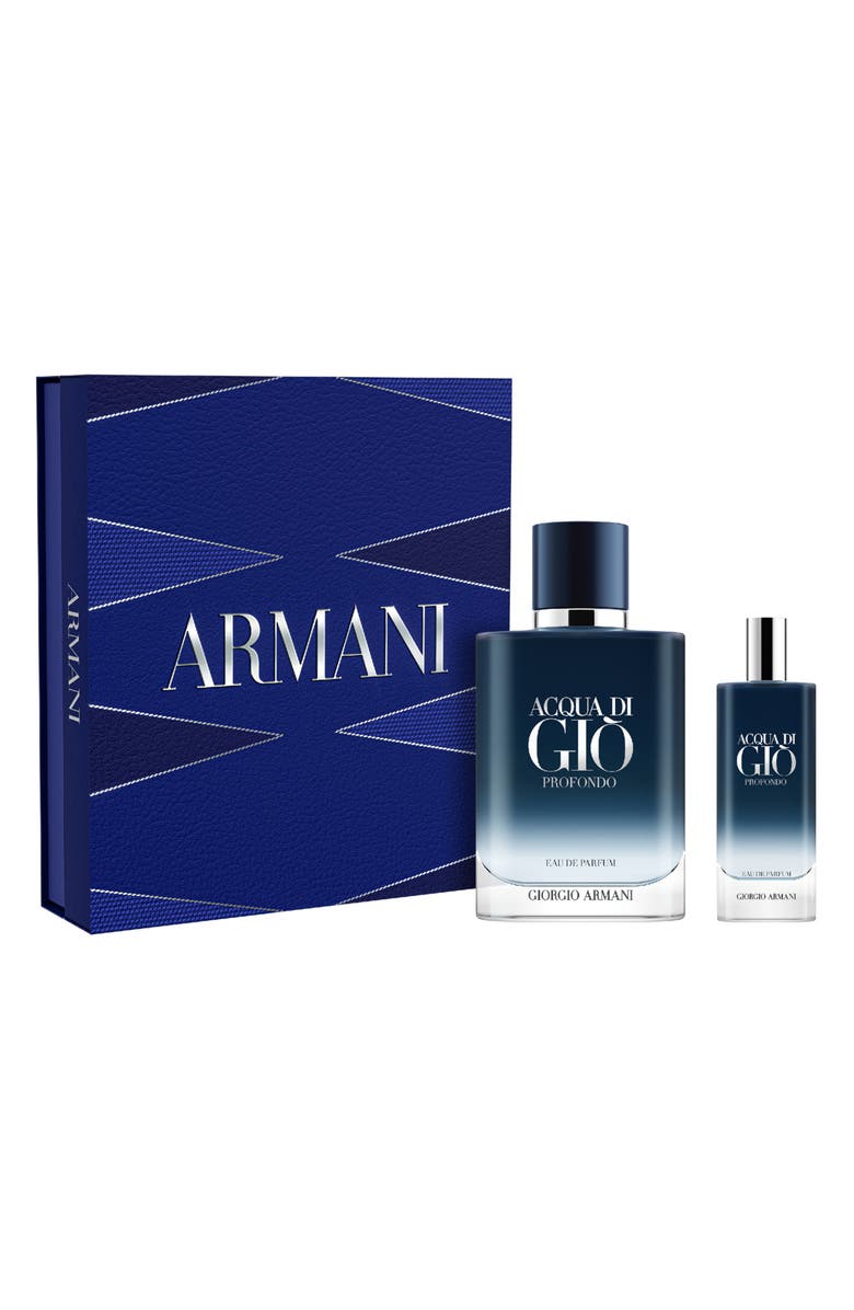 ARMANI beauty Acqua Di Gió Profondo Parfum Gift Set, Main, color, 