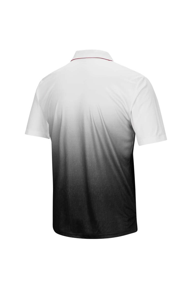 Men's Colosseum Heathered Gray Alabama Crimson Tide Magic Team Logo Polo, Alternate, color, Heather Gray