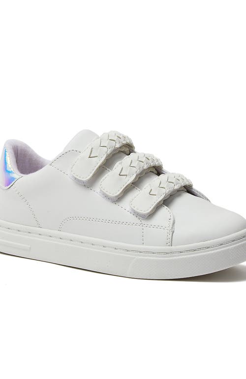 Lands' End Kids Easy On Sneakers In Bright White