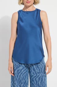 Lysse Akemi Mixed Media Tank Top