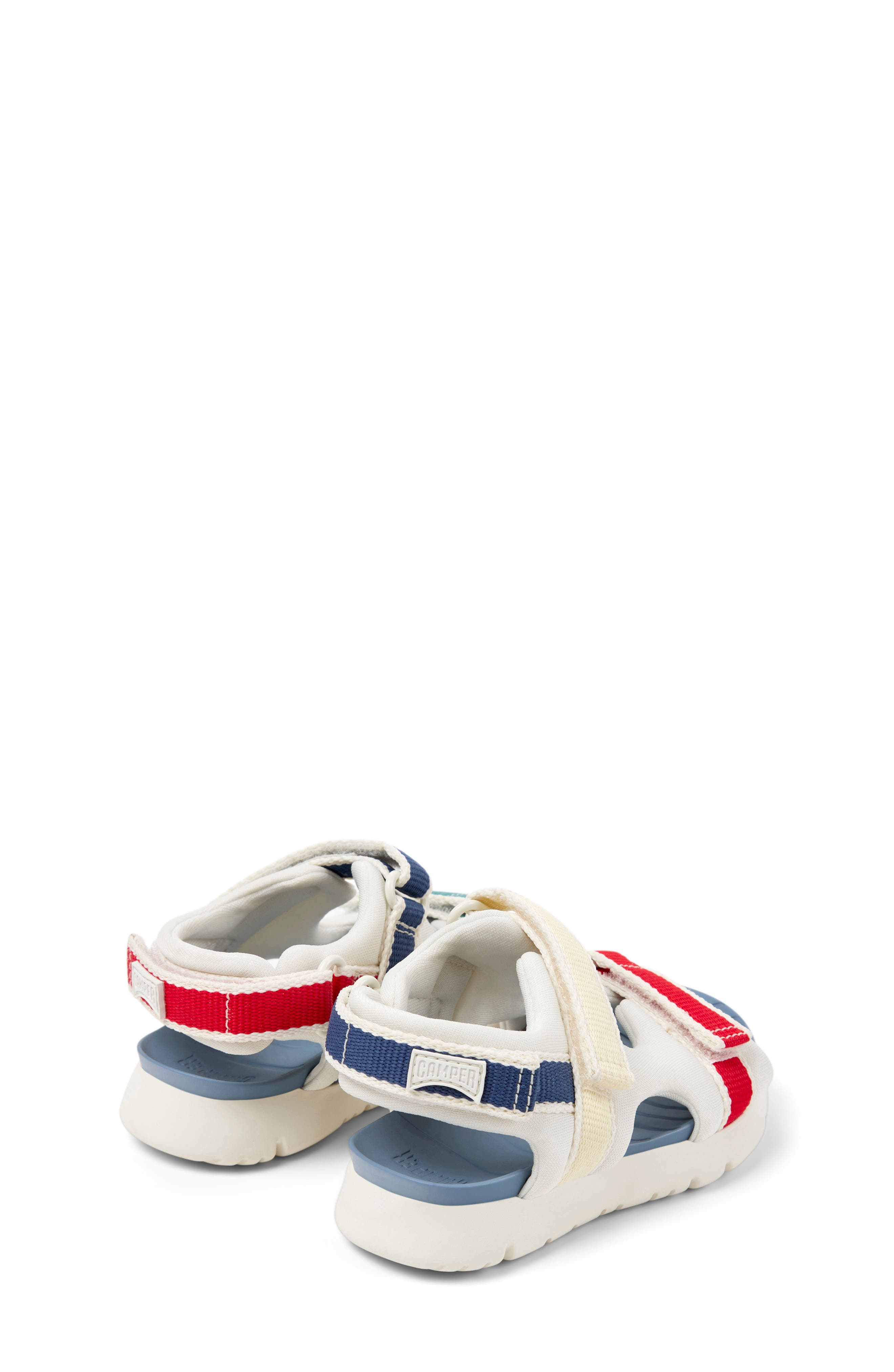 Camper Kids' Oruga Twins Sandal, Alternate, color, White Natural