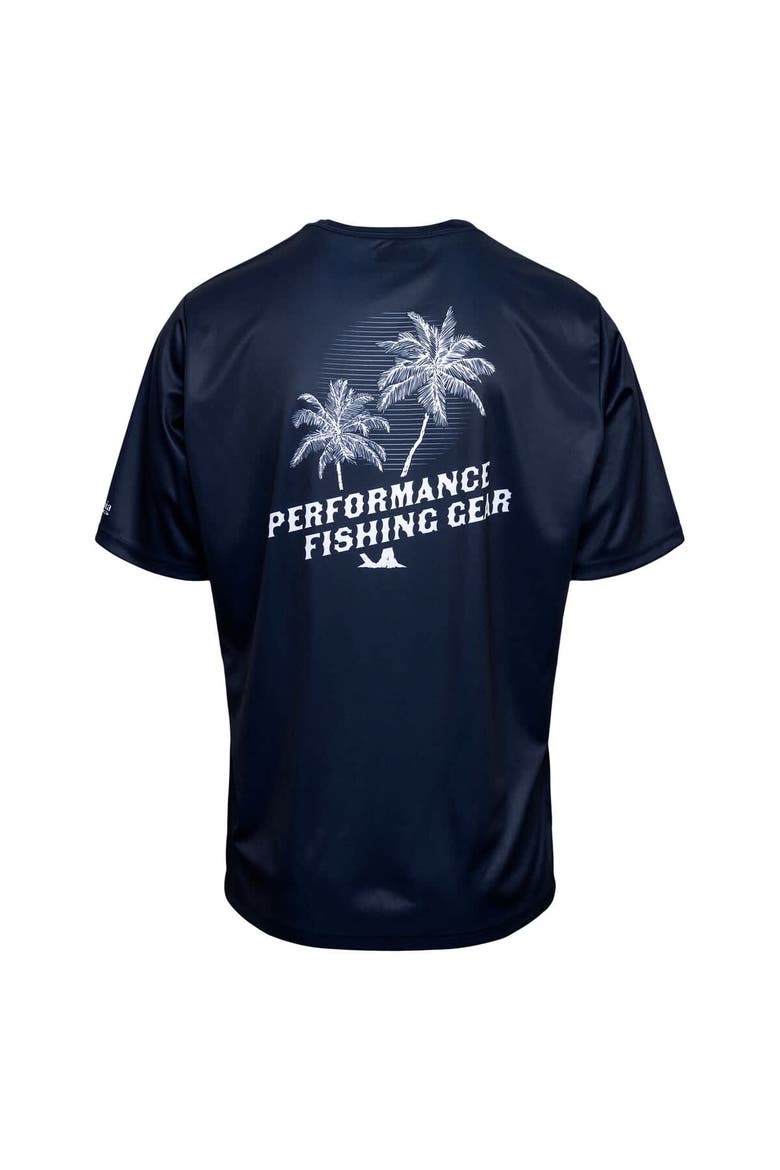 Men's Columbia Navy Dallas Cowboys Terminal Tackle Performance Fishing Omni-Shade T-Shirt, Alternate, color, Navy