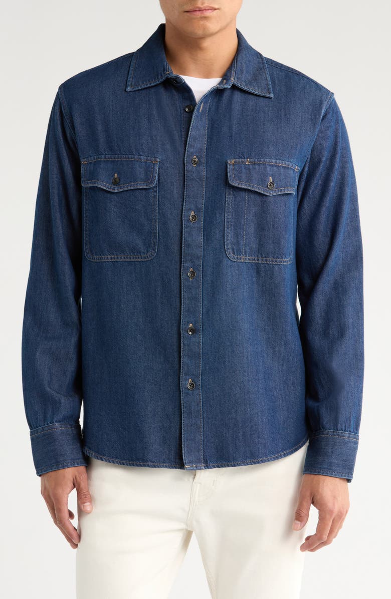 rag & bone Jack Engineered Denim Shirt Jacket, Alternate, color,
