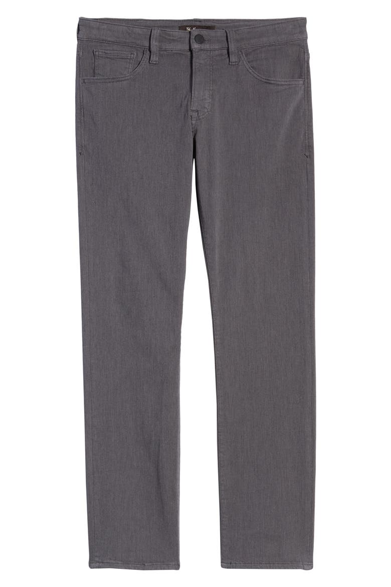 Courage Straight Leg Jeans, Alternate, color, GREY DIAGONAL