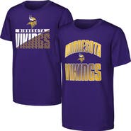 Outerstuff Youth Outerstuff Purple Minnesota Vikings Never Quit 2-Pack T-Shirt Set