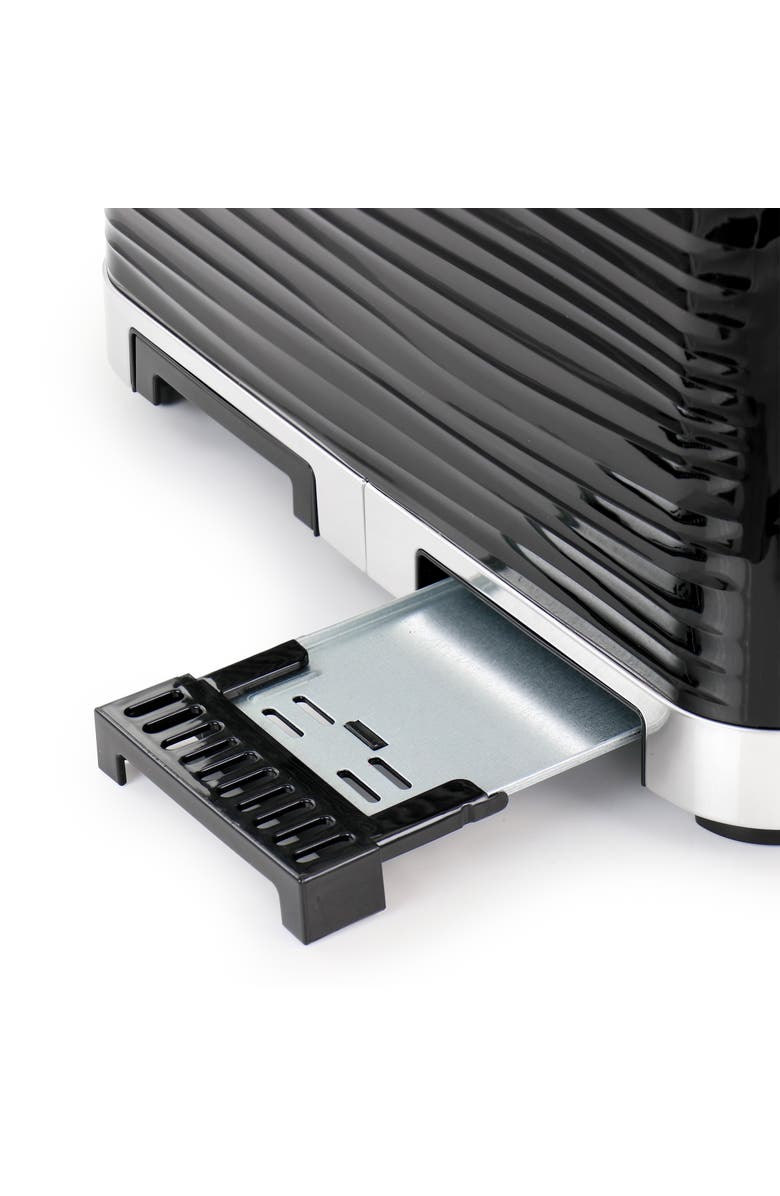 Russell Hobbs Retro Style 4 Slice Toaster, Alternate, color, Black