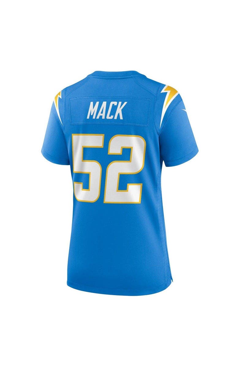 Nike Women's Nike Khalil Mack Powder Blue Los Angeles Chargers Player Jersey, Alternate, color, Powder Blue