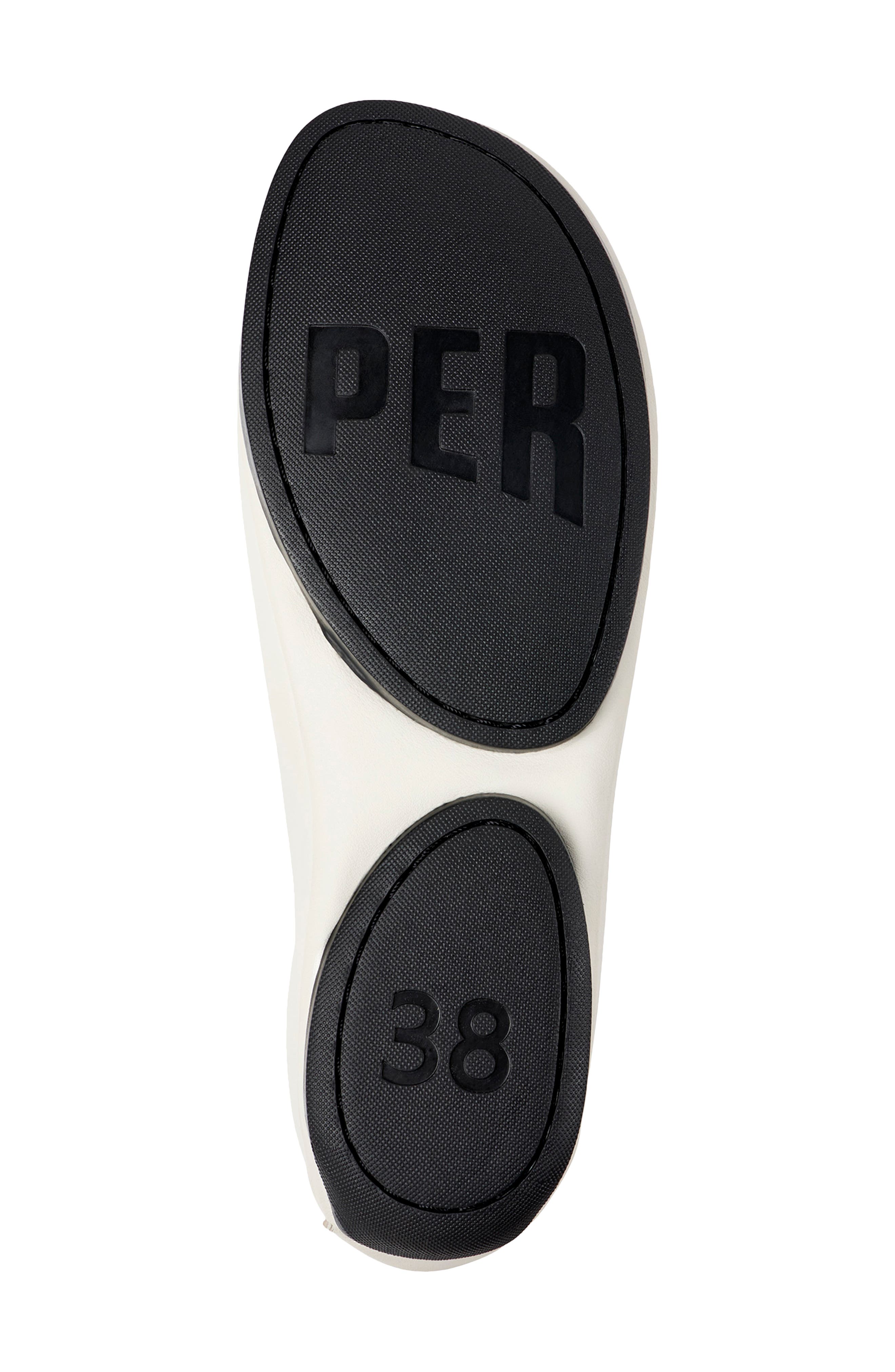 Camper Right Nina Ballet Flat, Alternate, color, White Natural