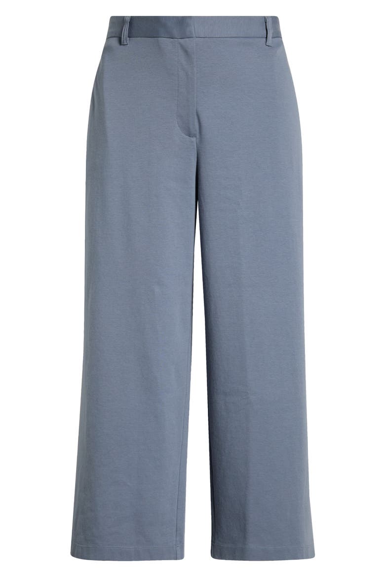 High Waist Ankle Wide Leg Pants, Alternate, color, FLINT