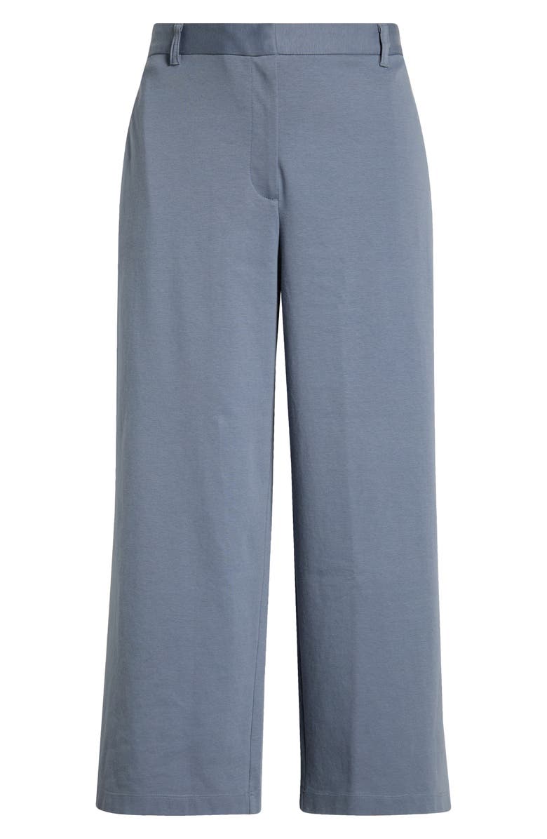 Eileen Fisher High Waist Ankle Wide Leg Pants, Alternate, color, Flint