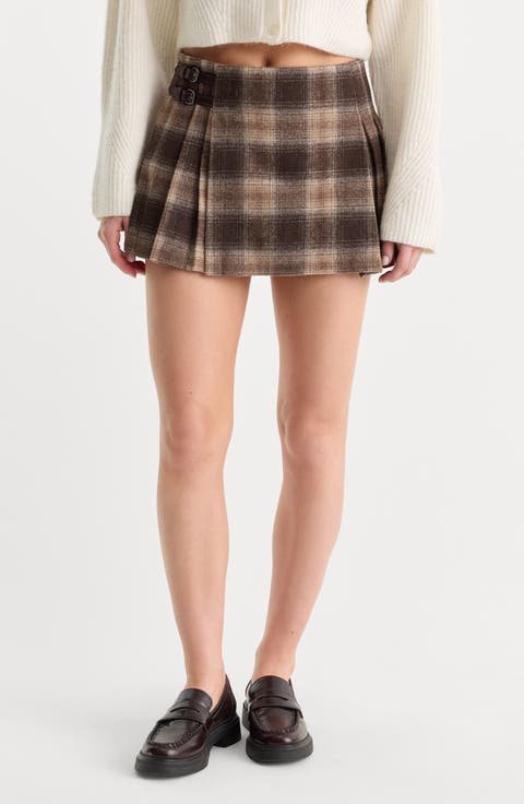 The Micro Buckle Miniskirt