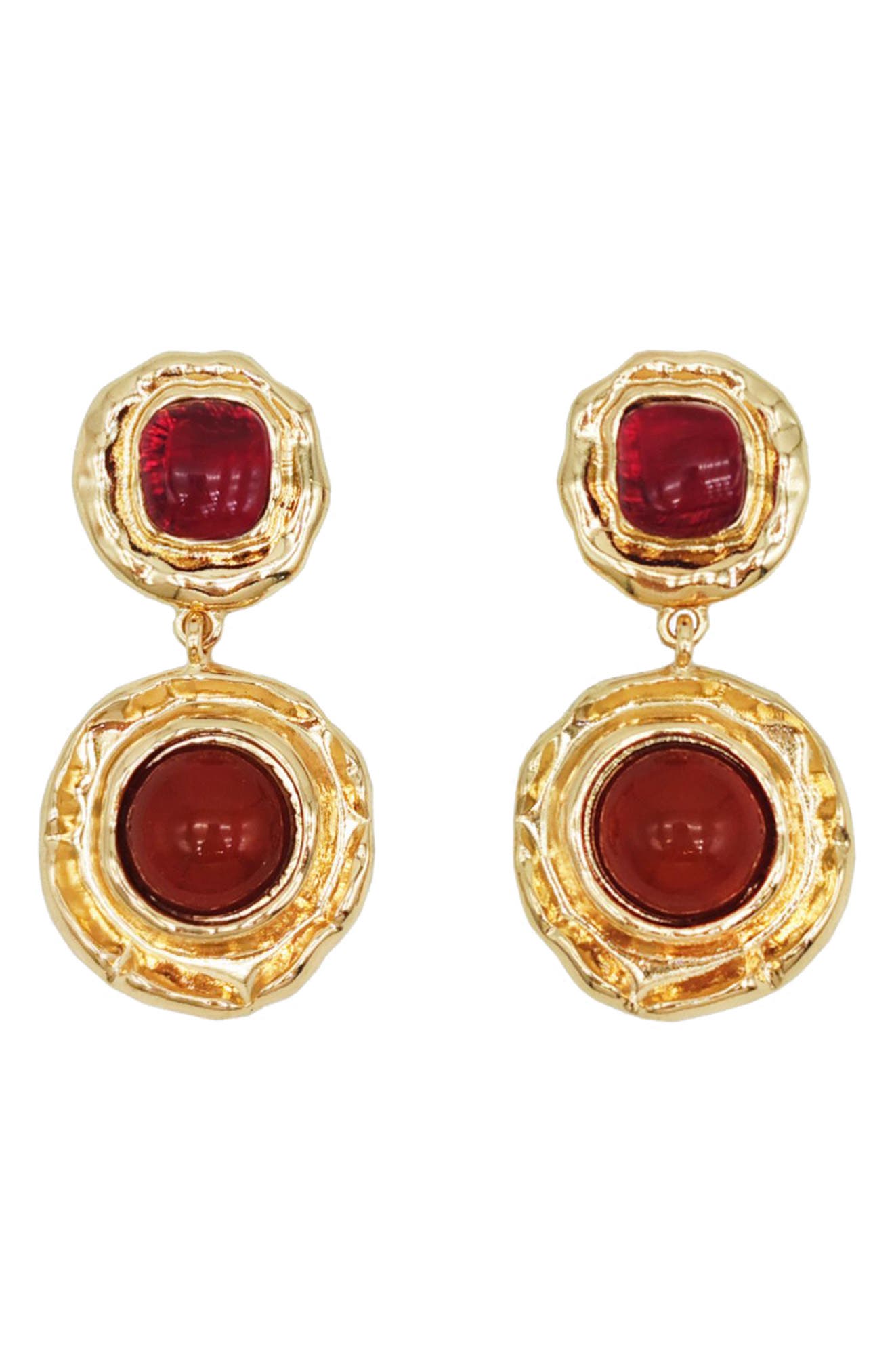 selected GOLD/ RED