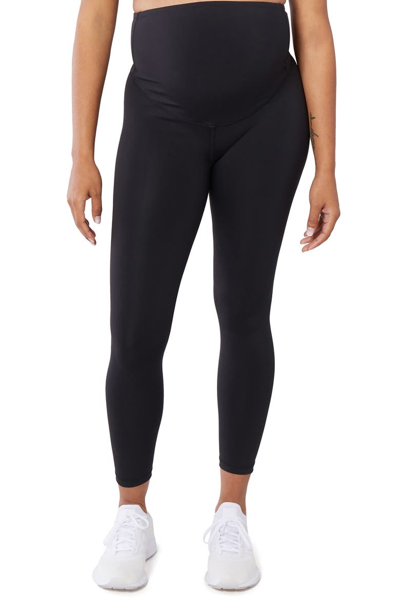 Ingrid & Isabel Performance 7/8 Maternity Leggings, Main, color,