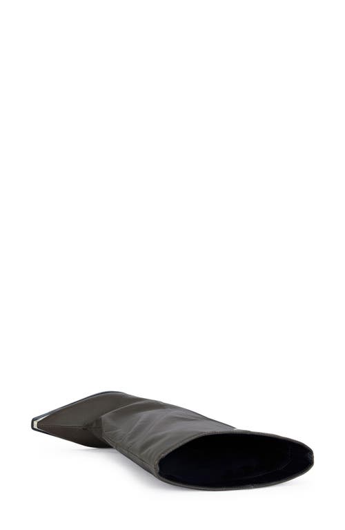 Azalea Wang Dusty Slouch Boot In Black