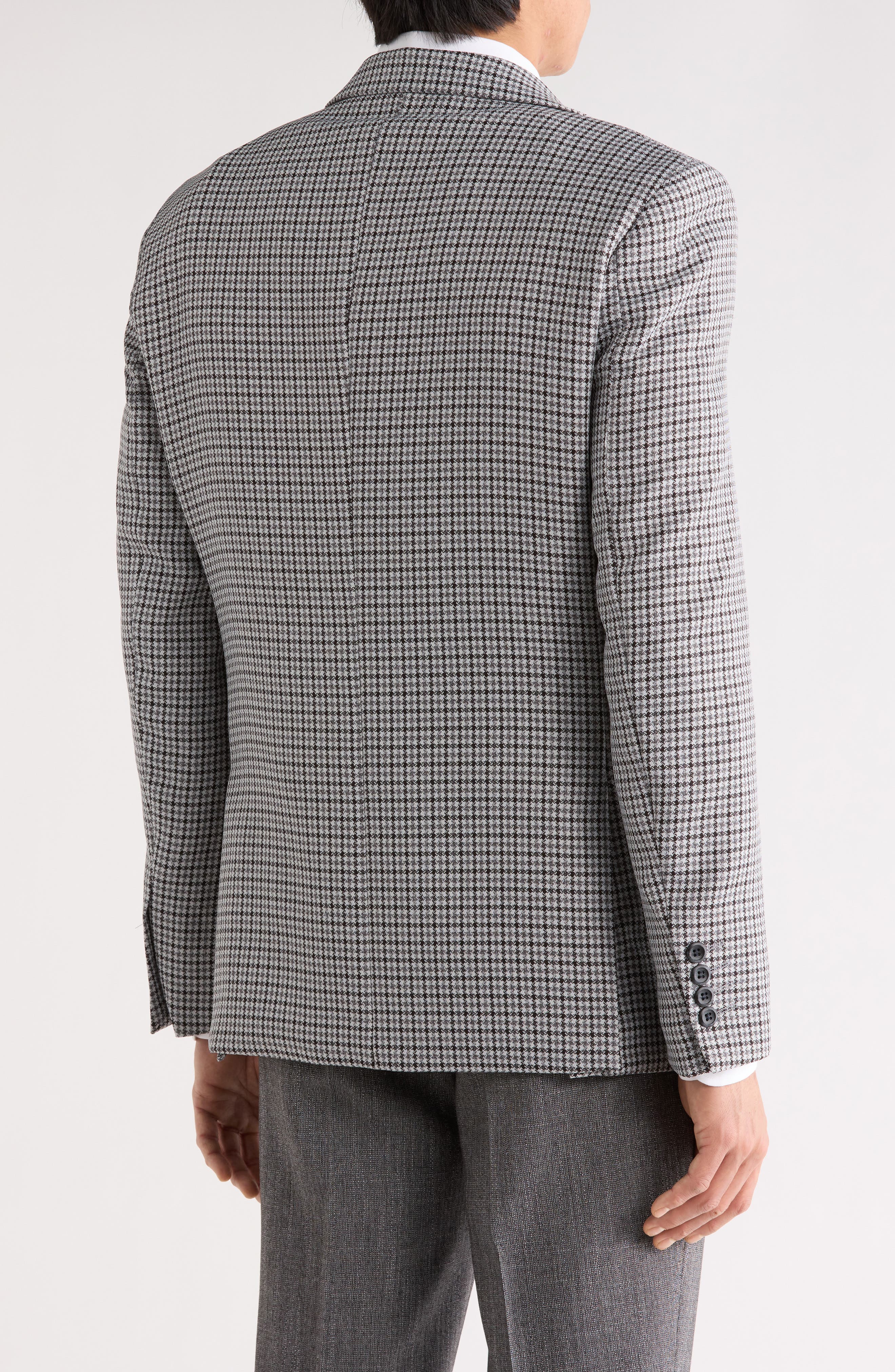 Plaid Slim Fit Sport Coat - image 2