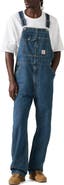 Levi's Loose Cotton Denim Overalls