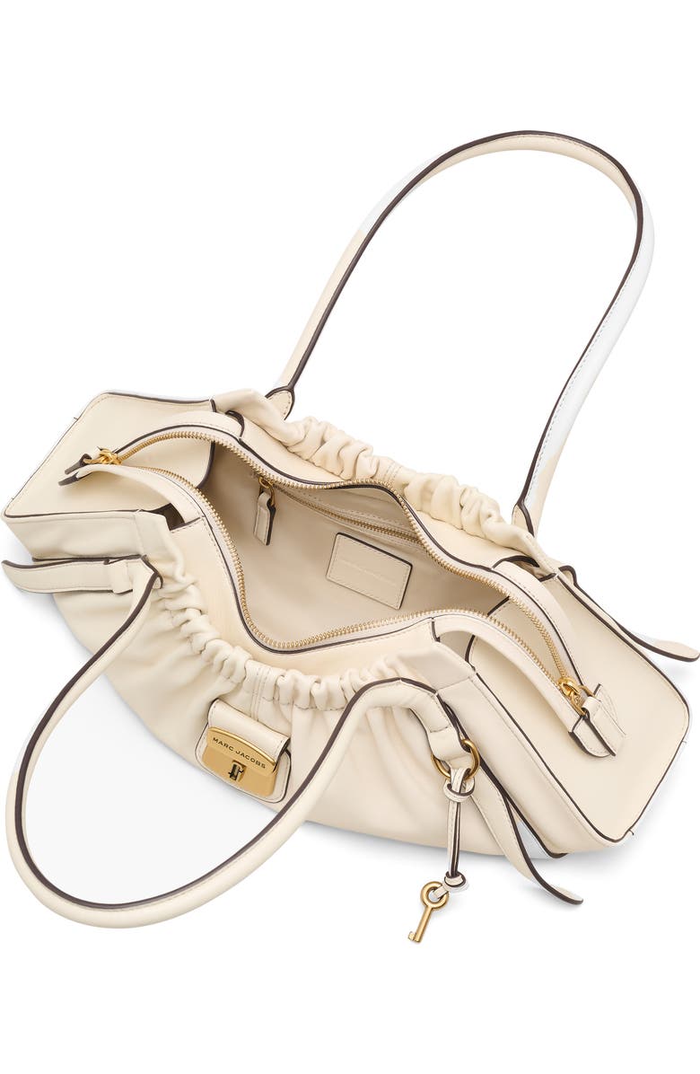 Marc Jacobs The Cristina Large Shoulder Satchel, Alternate, color, Ivory