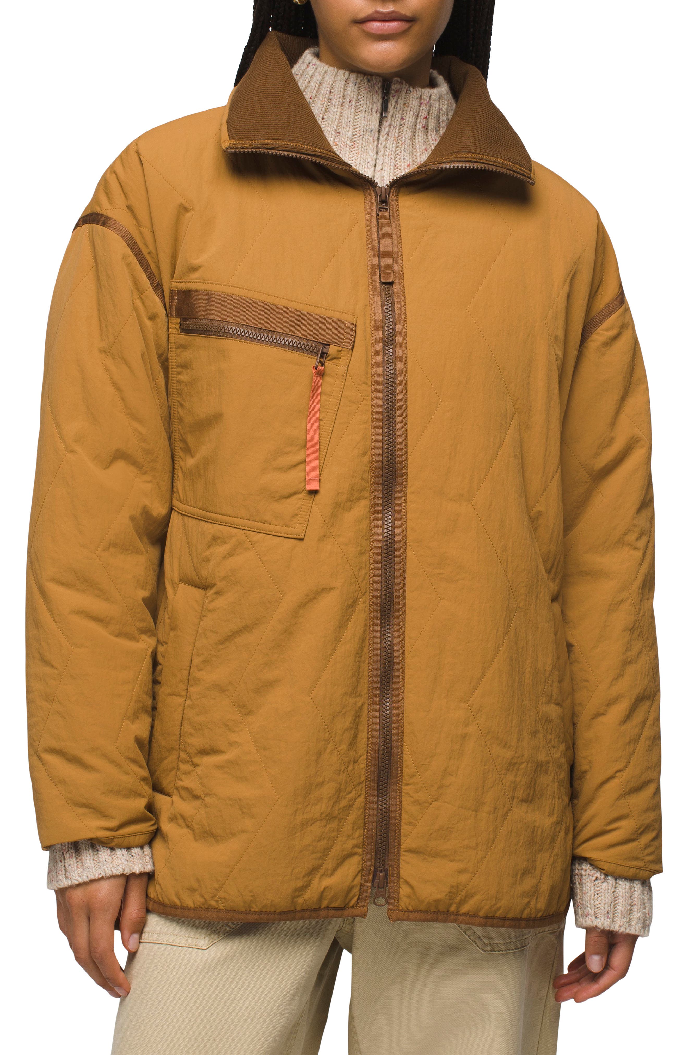 prAna Encinitas Water Repellent Quilted Field Coat (Women) | Nordstrom