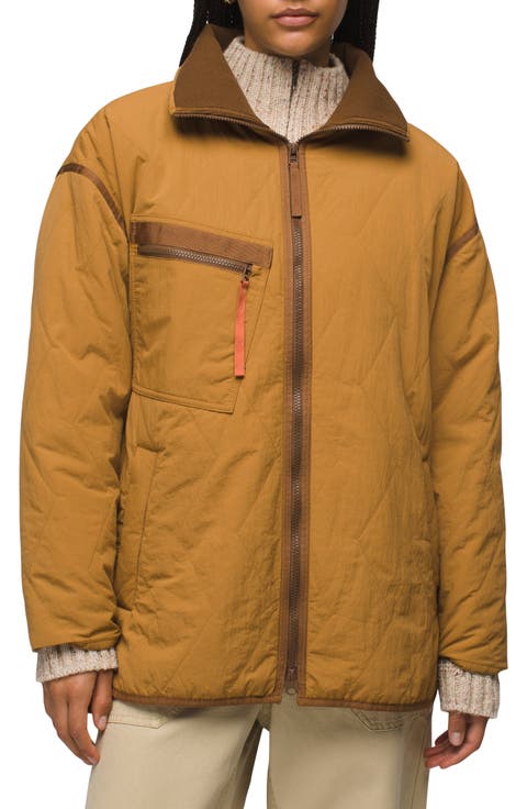 Encinitas Water Repellent Quilted Field Coat