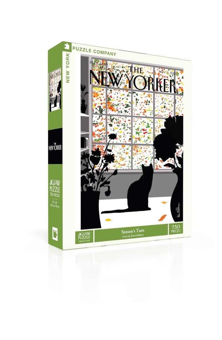 NEW YORK PUZZLE COMPANY Season's Turn 750 Piece Puzzle, Alternate, color, NO COLOR